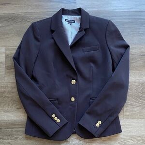 J. Crew Black Blazer with Gold Buttons